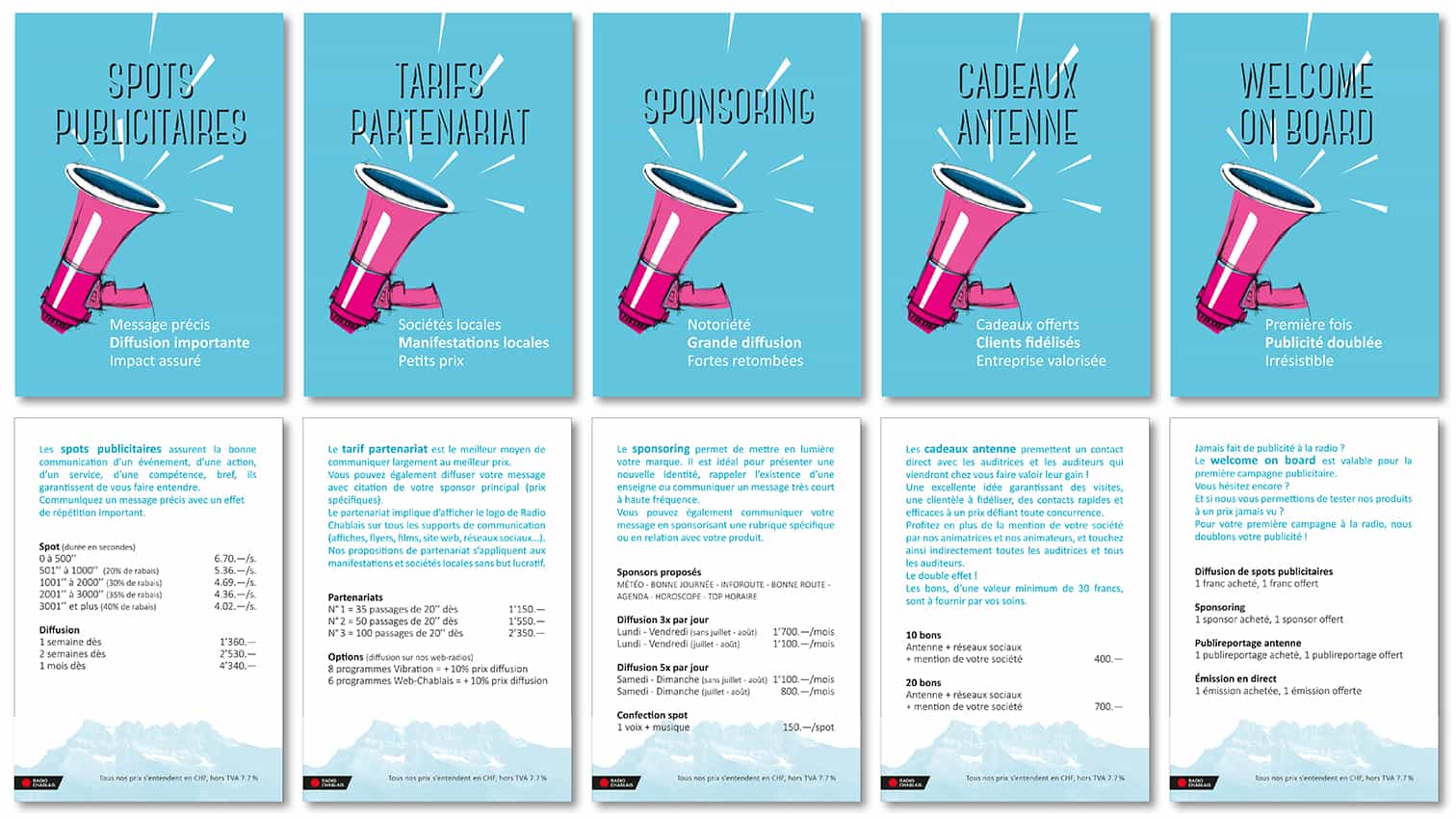 CARTES_1 - Anne Catherine Franzetti atelier de graphisme : logotypes, affiches, édition, signalétique, cartes de visite, prospectus, packaging, valais martigny - cat atelier