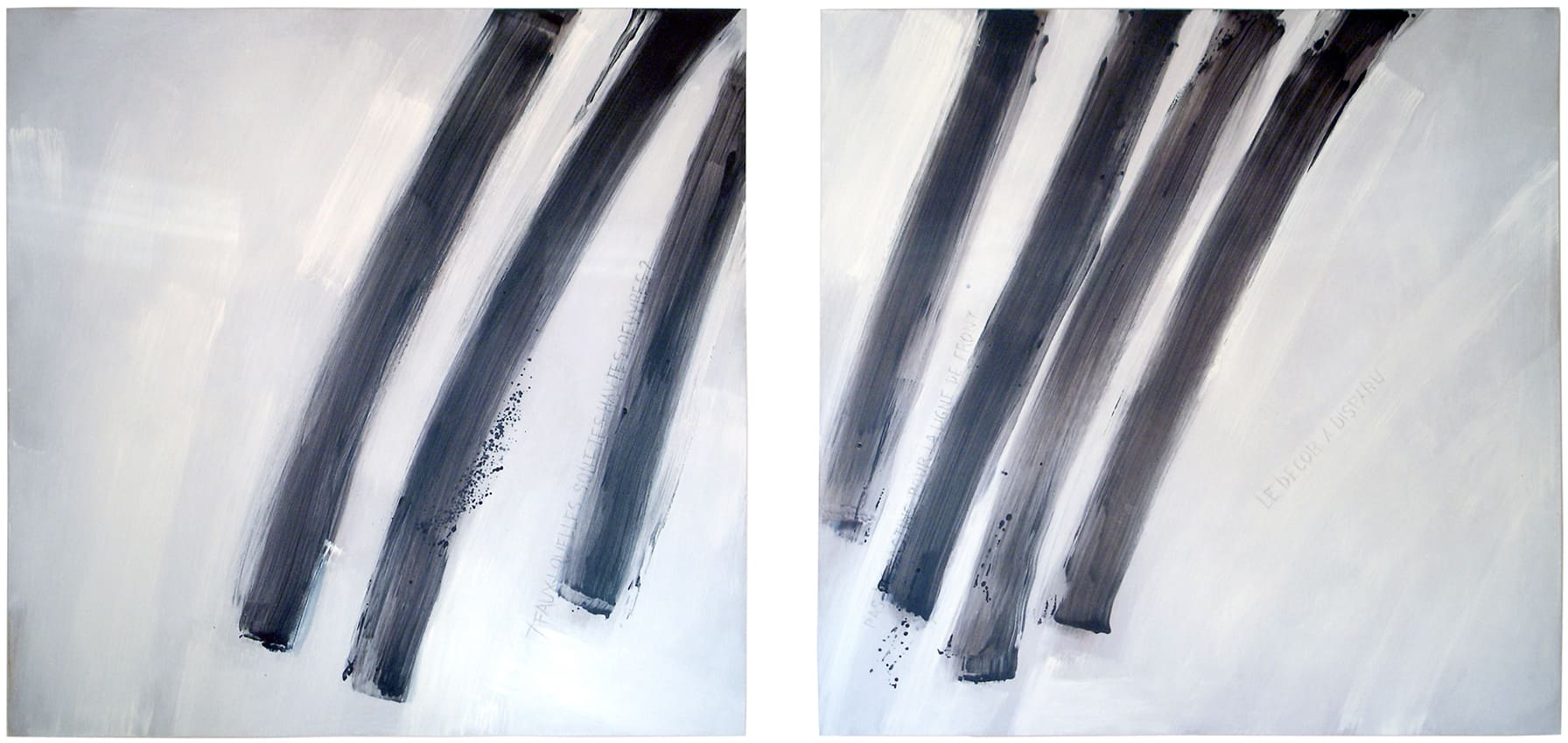 diptyque 200x100 cm - Ligne de front