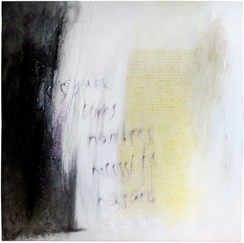 100x100 cm - Espace Temps Nombre Nécessité Hasard - Jean D'Ormesson