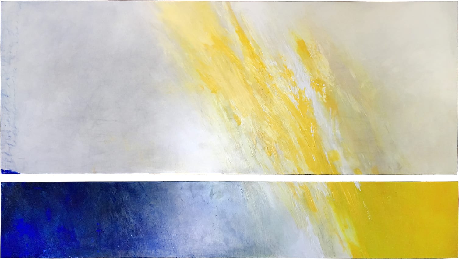 diptyque 160x120 cm - Table d'émeraude V1