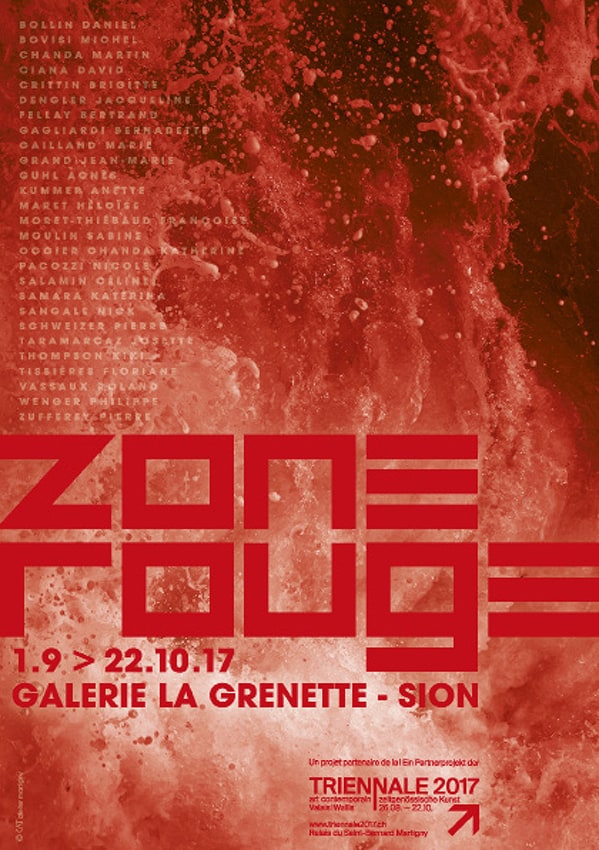 Zone_Rouge_2017 - Anne Catherine Franzetti atelier de graphisme : logotypes, affiches, édition, signalétique, cartes de visite, prospectus, packaging, valais martigny - cat atelier